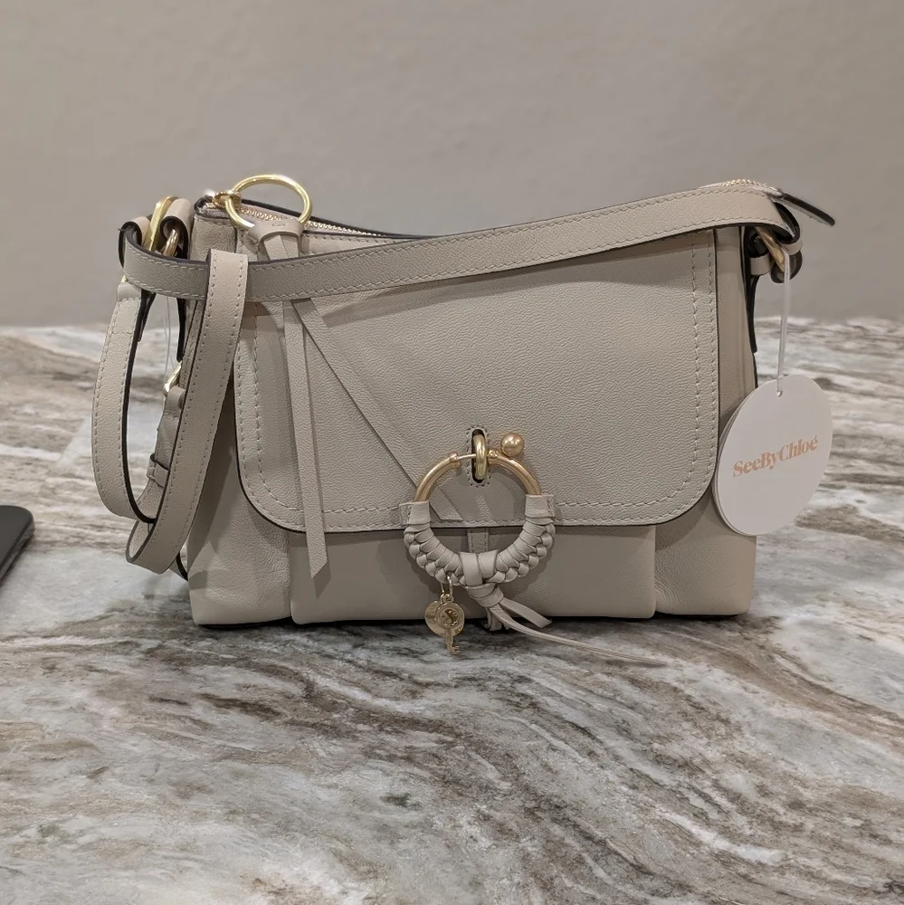 See By Chloe Cream Leather Bag - Picture 3 of 13